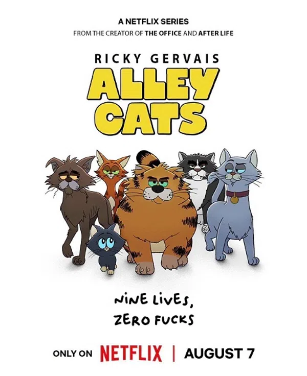 Poster phim Ricky Gervais: Mèo hoang đô thị trên KhoPhim